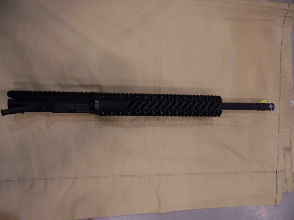 Apache 18 inch HBML 5.56 with 12 inch Fat Quad Handguard 