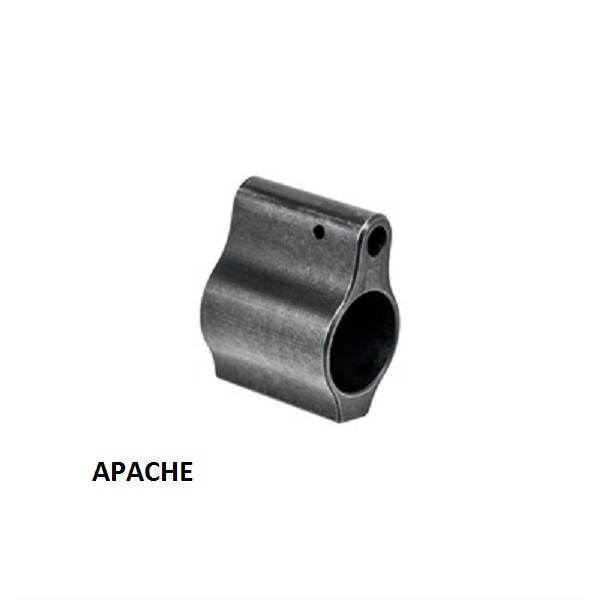 Apache .750 Low Profile Gas Block-Stainless Steel
