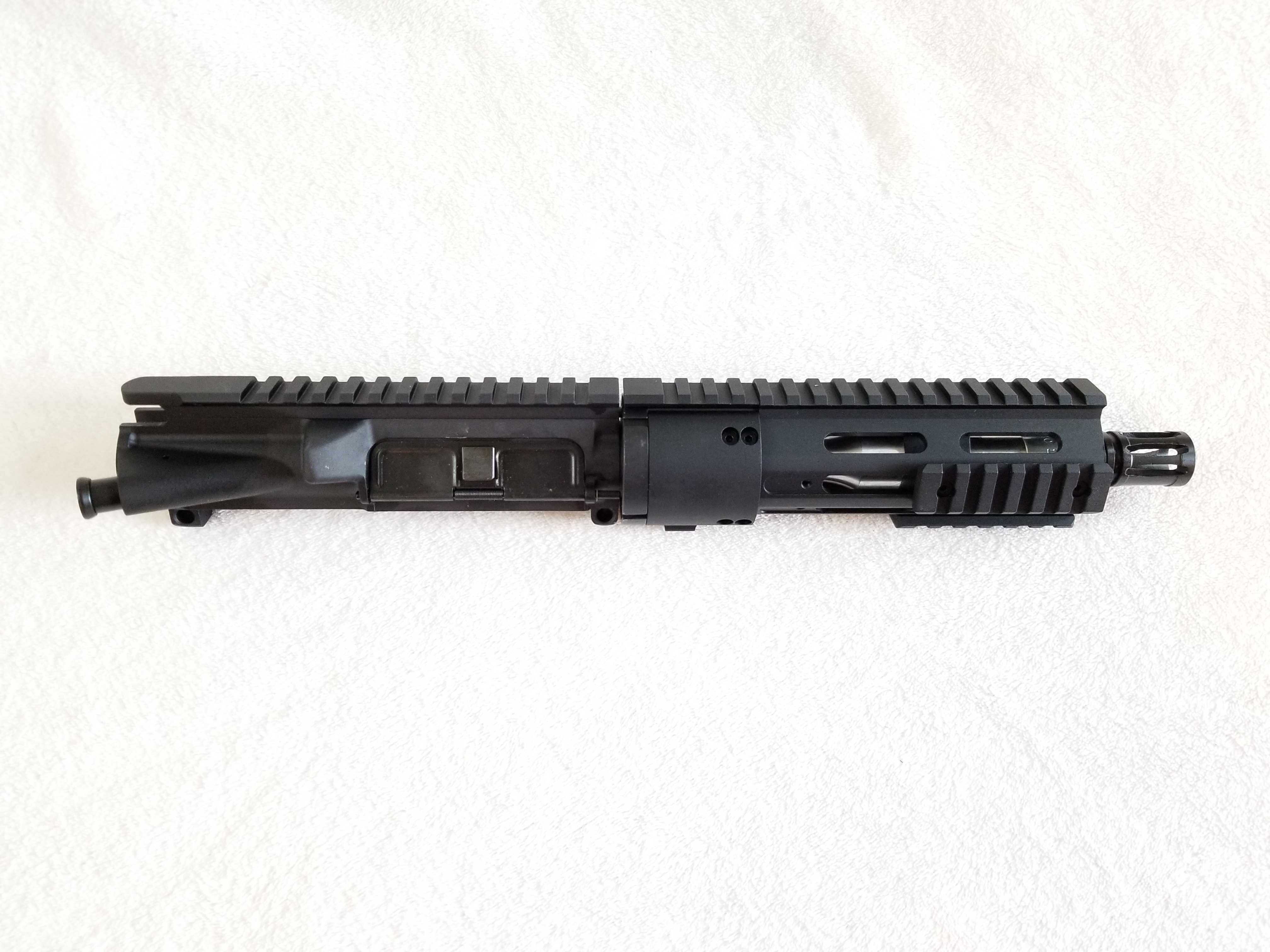 Upper Receiver 5.56 nato 7.5 in stainless barrel monolithic hand guard
