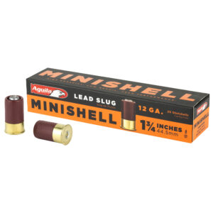 Ammo MiniShell SLUGS 1.75 inch Aguila 12 Gauge