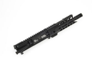 Upper 300 Blackout Pistol-length Upper with 7.5 inch barrel, Bulldozer Handguard, w/ BCG and Charging handle